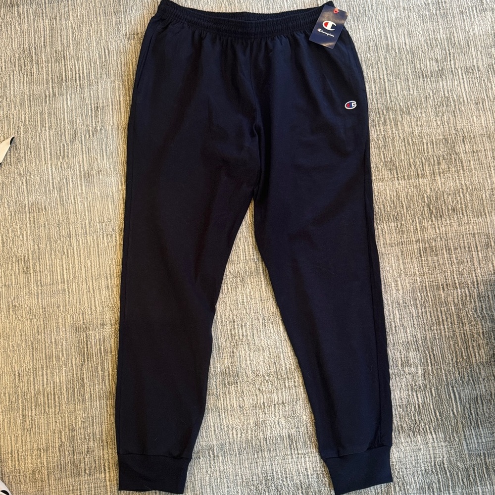 Champion Men’s Navy Sweatpants (L)